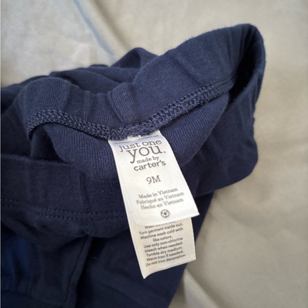 Carter's Navy Knit Leggings for Kids - Picture 6 of 6